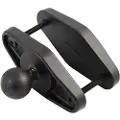 Ram Mounts 4´´ Bred Firkantet Stolpeklemmebase
