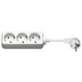 Goobay Power Socket x3 - Hvit - 3 m