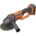 Black & Decker BLACK+DECKER BCG720M1 - Vinkelsliper - trådløs - 125 mm - 18 V