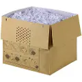 Rexel 2105902, Veske, Kartong, Brun, 80 l, Auto+ 500X/M, 50 stykker