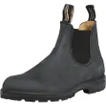 Blundstone unisex. 587 Leather Ankle Boots 587 black (42), Flat, 1 to 3 cm, None, Casual