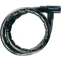 Master Lock 8115EURDPS, Kabellås, Sort, Stål, Vinyl, Vinyl, Stål, Nøkkel