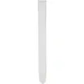 Daddario 25BL02 Basic Classic Leather Guitar Strap White