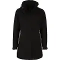 Helly Hansen Aden Long Insulated Regnkåpe, Dame, Black