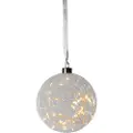 Star Trading Star TradingGlasskule Glow, 15 cmTransparentDekorativ julebelysningFra Homeroom