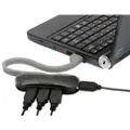 Targus Digi AnywhereUSB 2 Plus - Hub - Styrt - 2 x USB 3.1 Gen 1 + 1 x 10/100/1000 - stasjonær, overflatemonterbar-NO power supply