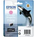Epson T7606 - Vivid Light Magenta - Ink - Blekkpatron Vivid light magenta
