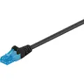 Goobay LAN CAT 6A U/UTP - Svart - 2 meter