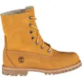 Timberland for woman. TB18329R2311 Authentic brown waterproof leather boots (36 W), Flat, 1 to 3 cm, Casual, Yellow