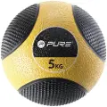 Pure Medicine ball svart og gul 5 kg (20660285)