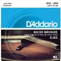 D'Addario J62 80/20 Bronze Mandolin Strings Light 10-34