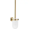GROHE Essentials væghængt toiletbørste med holder i glas - Poleret Cool Sunrise