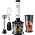 Russell Hobbs Horizon 24710-56 3 in 1 - Håndmikser - 500 W - blank svart/skinnende ishvit
