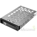 StarTech.com 2.5 Hot Swap Hard Drive Tray - Extra SSD/HDD Drive Tray for One-Bay and Four-Bay Backplanes (SATSASBP125 / SATSASBP425) - Lagerstasjonsbærer (caddy) - 2.5 - svart og sølv - for StarTech.