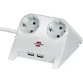 Brennenstuhl 1153520222 Usb 2 Uttak Skjøteledning