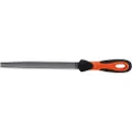 Bahco ERGO 1-210-06-1-2, Fil, Halvrund fil, Mellom grov og 2. kutt, Plast, Sort, Oransje, Ergonomisk, Grep som ikke glir