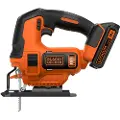 Black & Decker BDCJS18, Toppgrep, Sort, Oransje, 45°, 5,5 cm, 1,9 cm, 2 cm