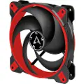 Arctic BioniX P120 - Red - Kabinettvifte - 120mm - Svart - 24 dBA