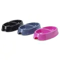 Savic Picnic twin cat skål, plast, 23,5 x 13 cm, 2 x 0,15 ltr