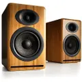 Audioengine P4 - Høyttalere - toveis - solid karbonisert bambus