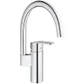 GROHE Eurostyle Cosmopolitan, Standard, Metall, Kran-håndtak, Single/enkelt, 1/2, Type C