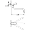 GROHE 30484001, Baderomsvask