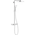 GROHE 26507LS0, 45 cm, 1,75 m, Vegg, Kromfarget