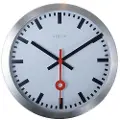 Nextime NeXtimeVeggklokke/Bordklokke Station Stripe, diameter 19 cmHvitVeggklokker & bordklokkerFra Homeroom
