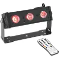 Eurolite BAR-3 DMX LED effekt spotlight Antall lysdioder: 3 (51930395)
