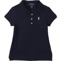 Ralph Lauren for girl. 312573242008 Stretch polo blue (5años=109/116cm), Casual, Cotton, Short sleeve, children's fashion