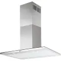 Silverline Nordic Dark Ada SL 4250-90RF - Panser - Island - bredde: 90 cm - dybde: 60 cm - ekstraksjon og resirkulasjon (-) - stål