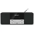 Technisat DigitRadio 3 - Lydsystem - 2 x 10 watt - svart, sølv
