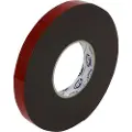 Hpx max power monteringstape sort, 19mm x 16,5m