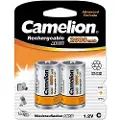 Camelion Ni-MH HR14 C oppladbare batterier 2500mAh 1,2V 2-pk