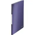 Leitz Style - Displaybok - 20 rom - for A4 - kapasitet: 40 ark - titanblå
