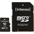 Intenso Micro SDXC 64GB Intenso 1 Adapter Class 10