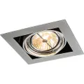 QAZQA Innfelt spotlight stål G53 111mm justerbar - Oneon