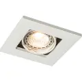 QAZQA Moderne innfelt spotlight hvit justerbar - Qure