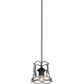 QAZQA Retro-pendellampe sort 15 cm - Granny Frame