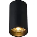 QAZQA Moderne spotlight sort 5,5 cm - Tuba