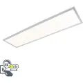 Paul Neuhaus Slank rektangulær taklampe krom inkl. LED IP44 - Flat