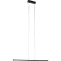 QAZQA Moderne pendellampe sort 90 cm inkl. LED - Banda