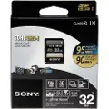 Sony SF-32UZ, 32 GB, SDHC, Klasse 10, 95 MB/s, Sort