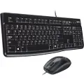 Logitech Desktop MK120 - Tastatur- og mussett - USB - Fransk