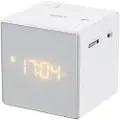 Sony ICF-C1 - Clock radio - white - 230V AC - Backup power supply via battery (CR2032)