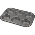 Patisse Muffinsform 6 stk 27 cm Sølv Universal topp