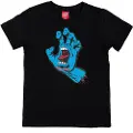 Santa Cruz Screaming Hand Kids T-skjorte svart