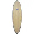 Buster Micro Egg Wood Bamboo Surfebrett brun