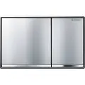 Geberit Betjeningsplade Omega 60, børste krom