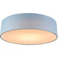 QAZQA Taklampe blå 40 cm inkl. LED - Drum LED
